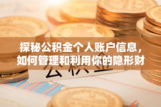 延庆探秘公积金个人账户信息，如何管理和利用你的隐形财富